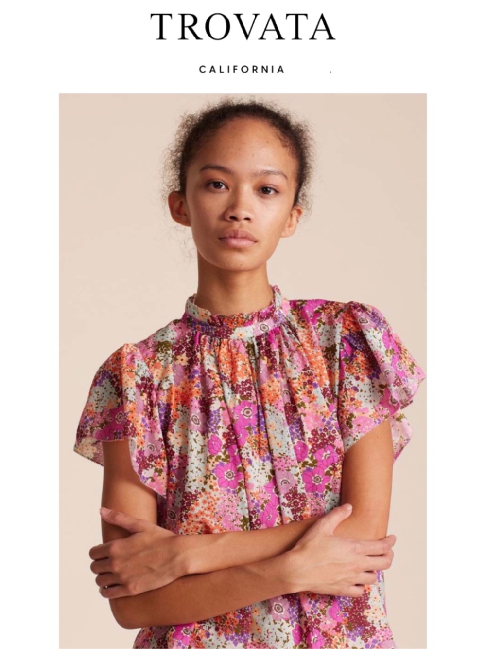 Trovata Birds of Paradise Carla Blouse